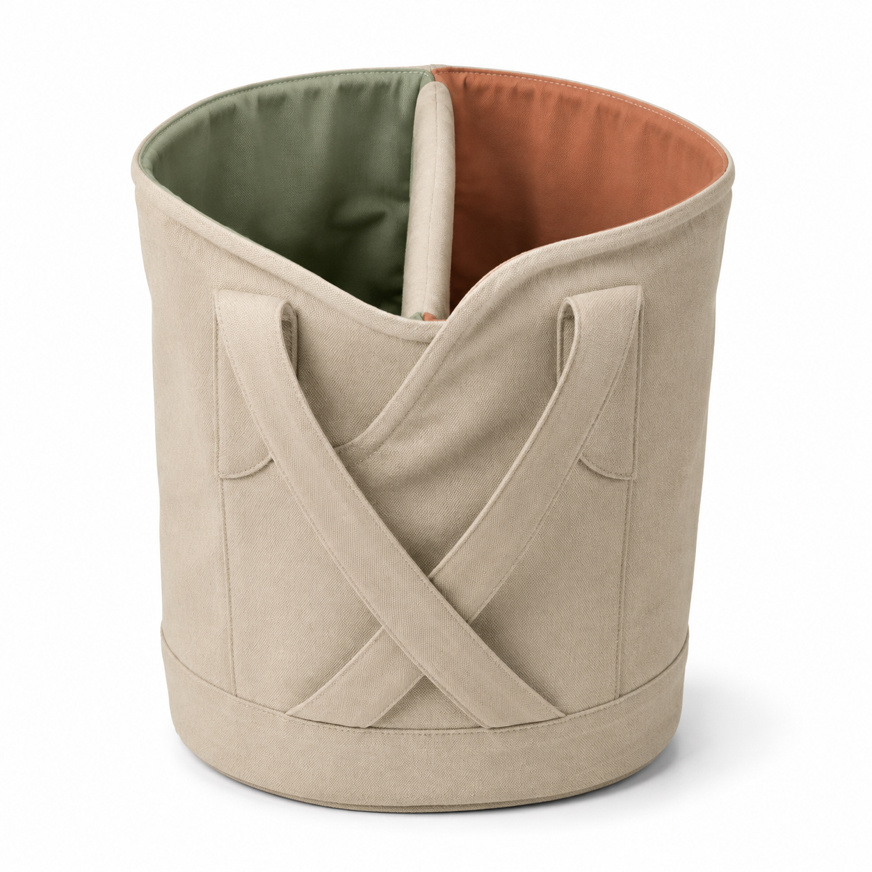 TwinNest Divided Laundry Tote