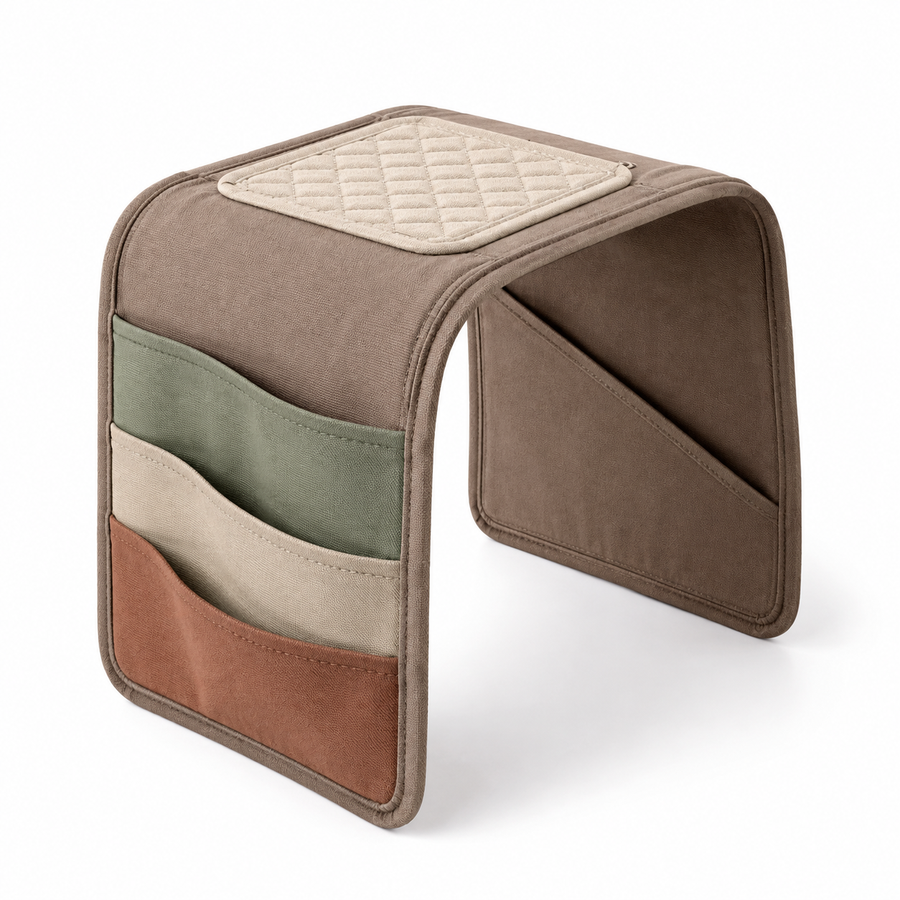 FoldRail Sofa Armrest Organizer