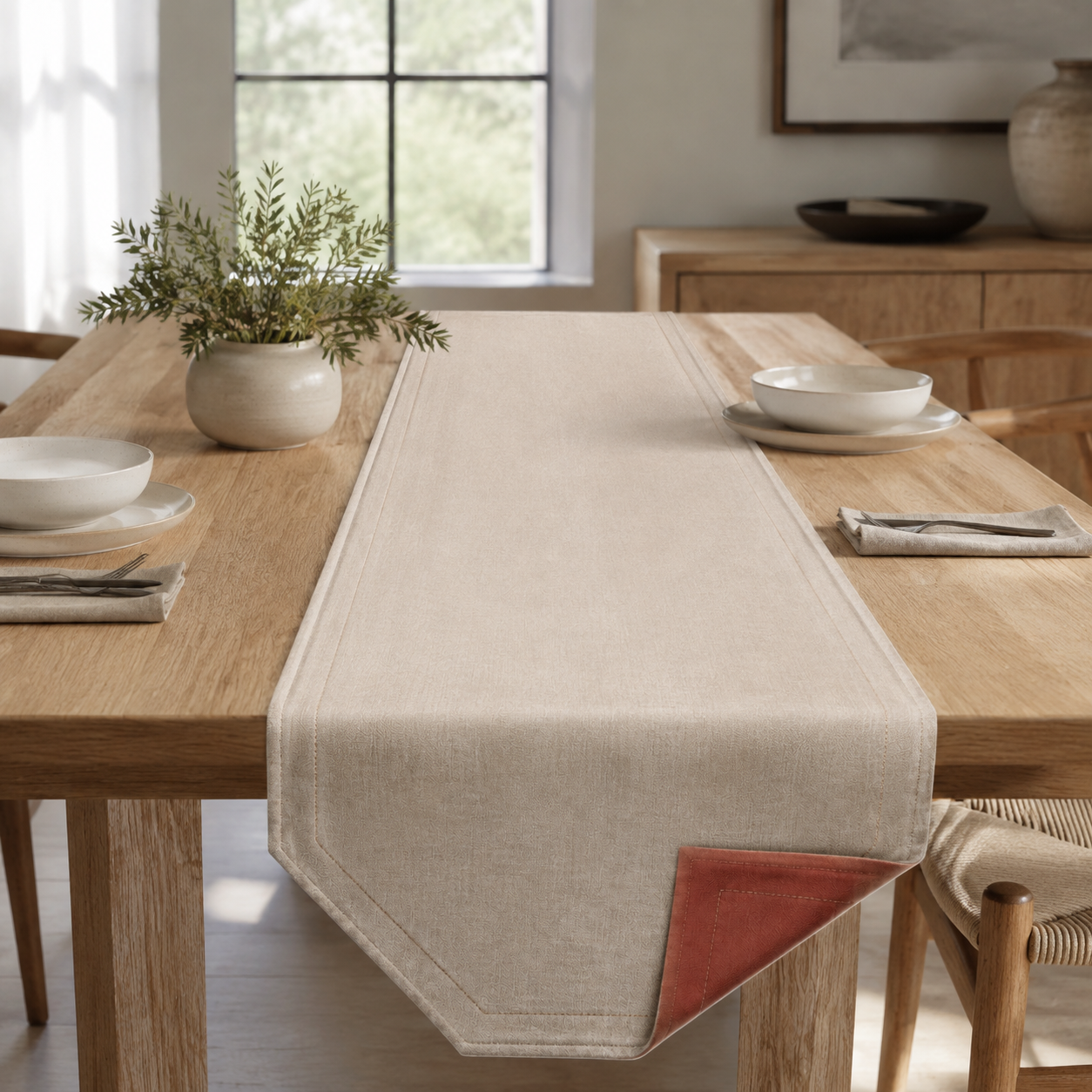 ContourFold Reversible Table Runner