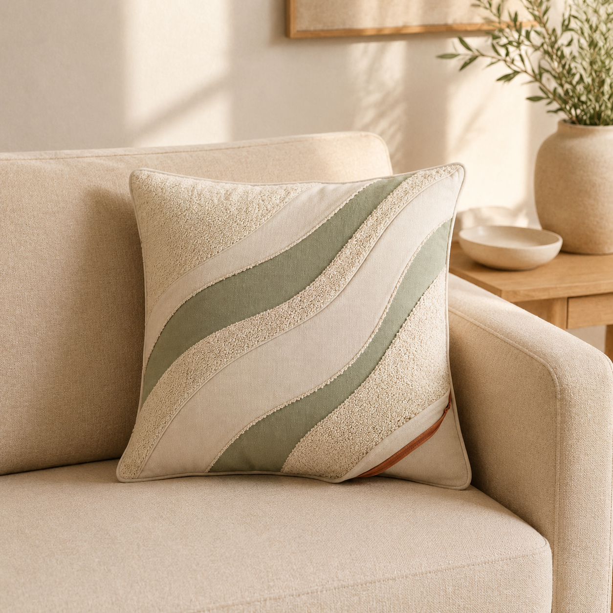 TidalChannel Cushion Cover