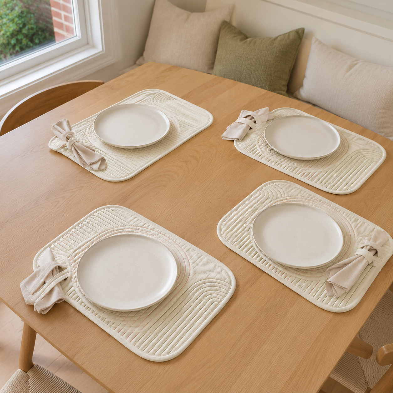 ArcNest Quilted Placemat Set