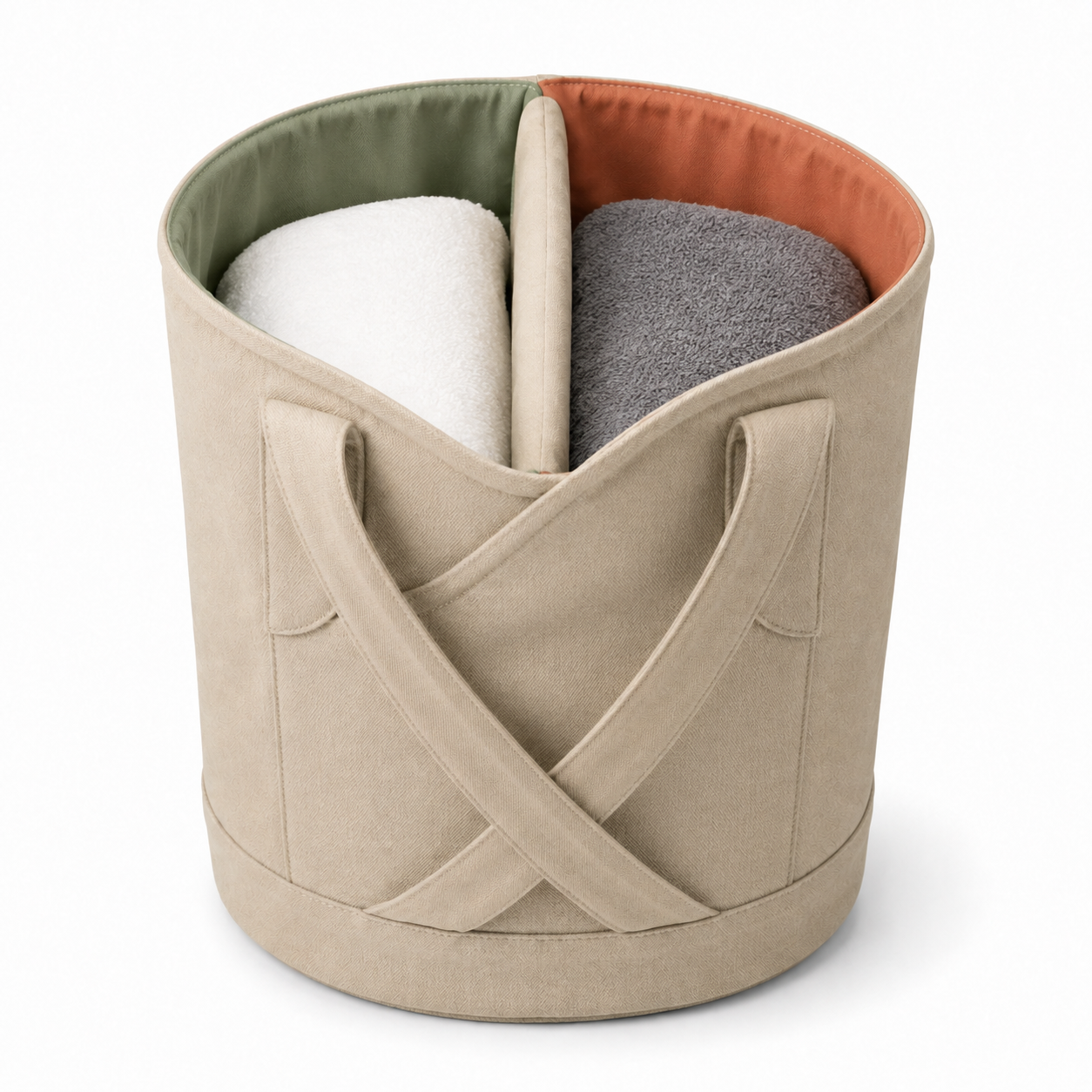 TwinNest Divided Laundry Tote