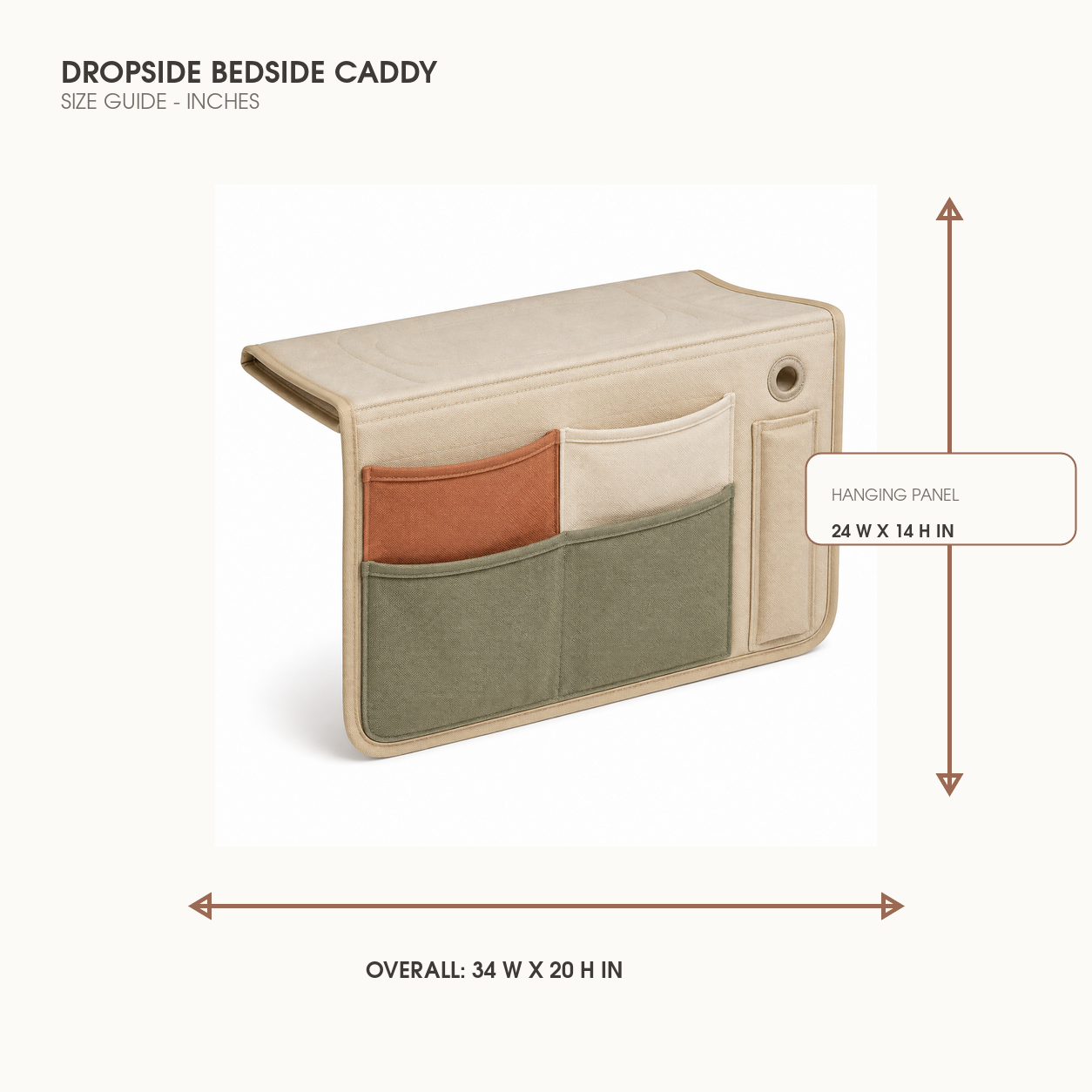 DropSide Bedside Caddy