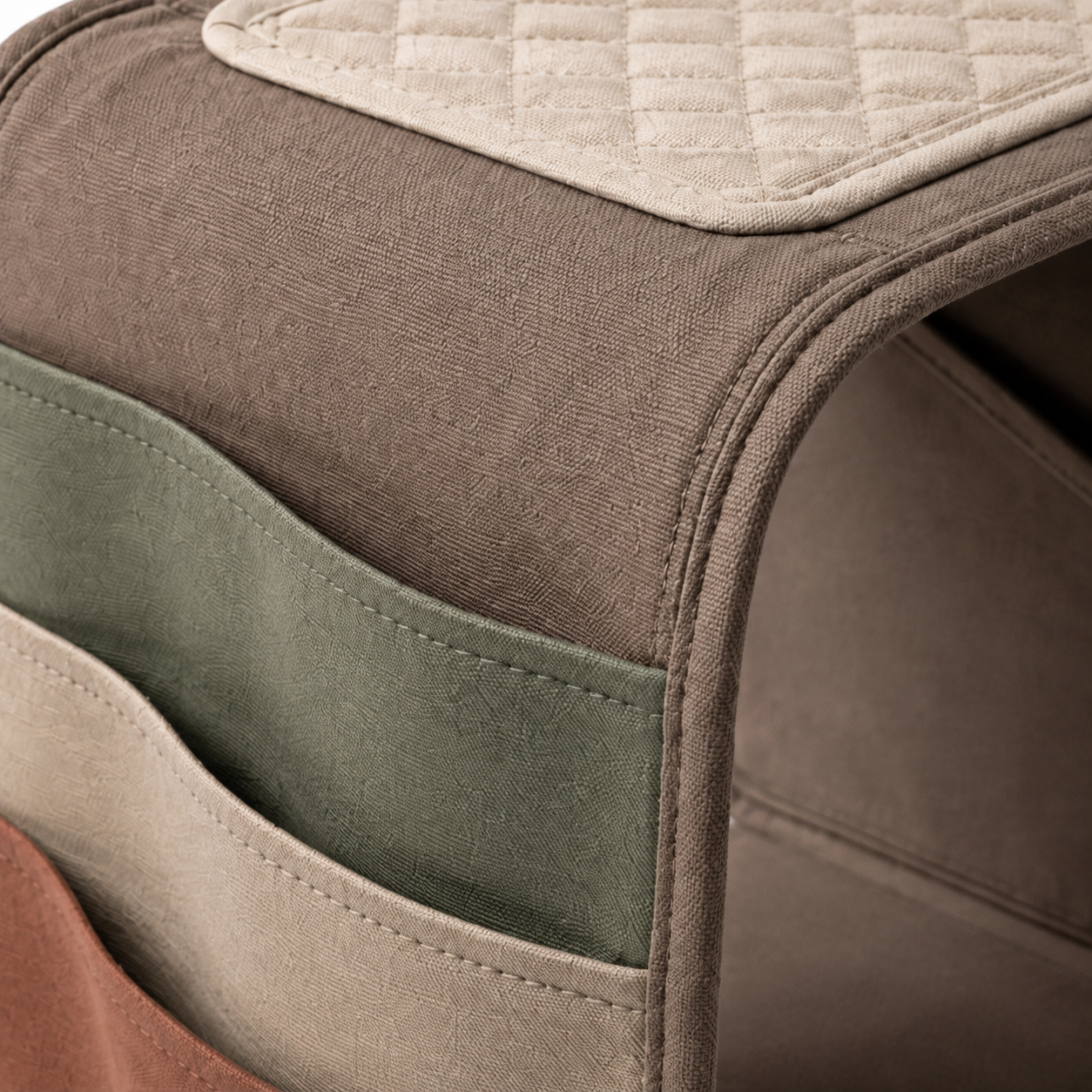 FoldRail Sofa Armrest Organizer